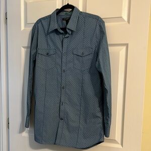 Banana Republic Blue Casual Button Down Shirt
